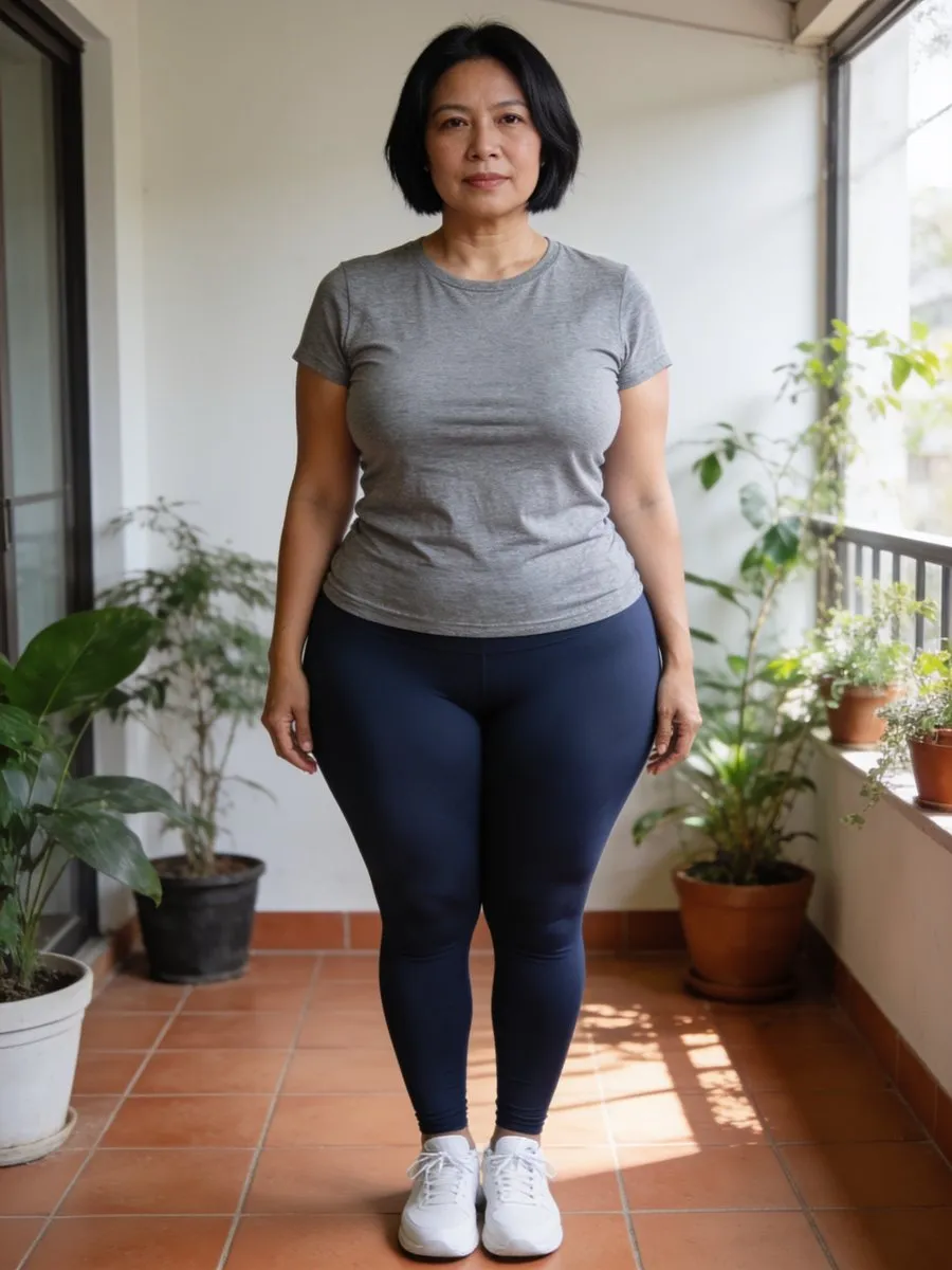 Example photo before: Pear · 160 cm · 74 → 62 kg