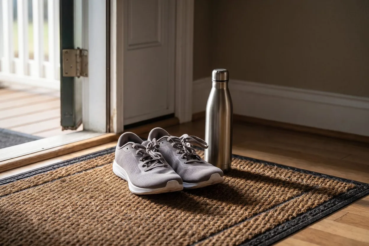 Everyday objects from a weight-loss routine